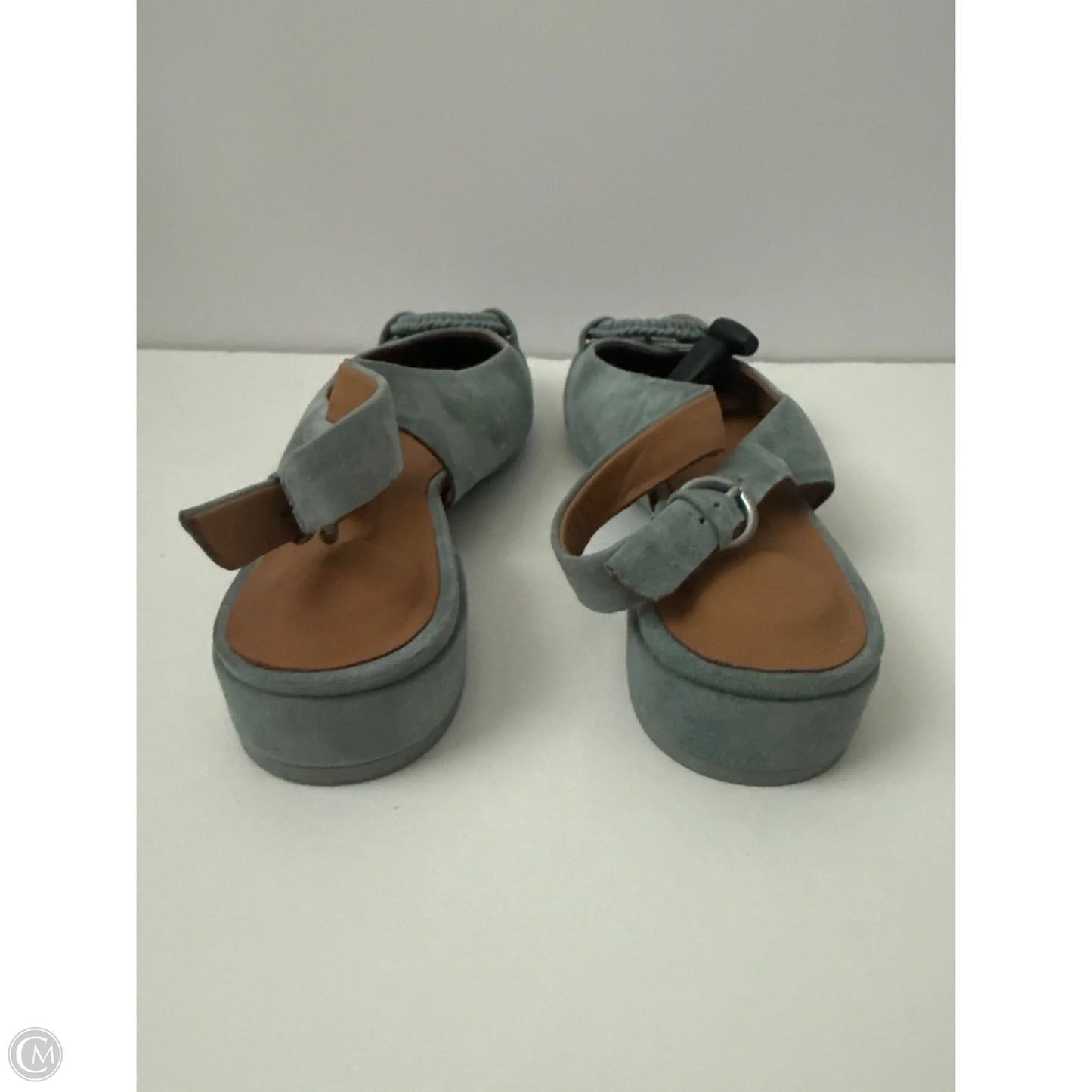 Shoes Flats By Gentle Souls In Blue, Size: 8