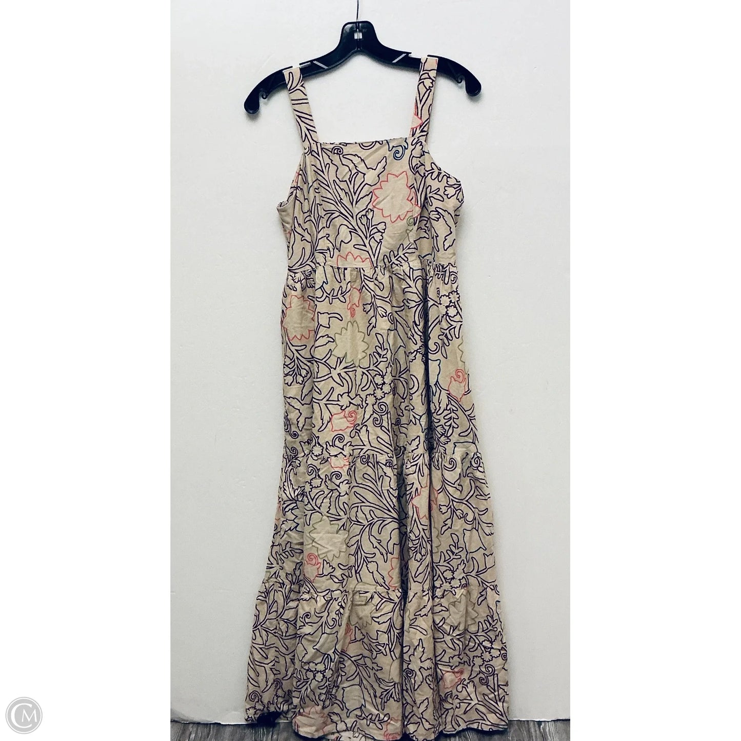 Dress Casual Midi By Knox Rose In Brown, Size: S