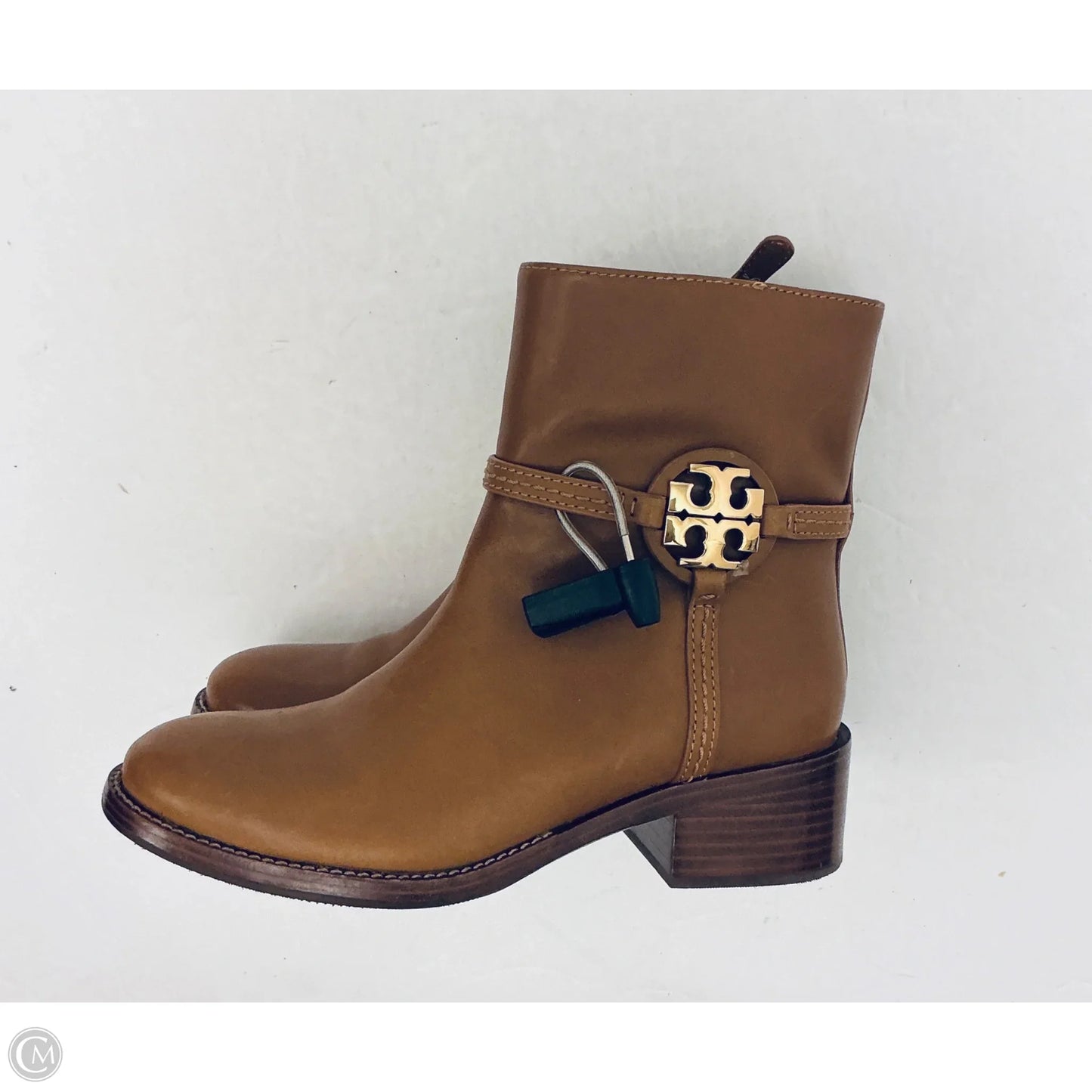 Boots Designer By Tory Burch In Brown, Size: 7