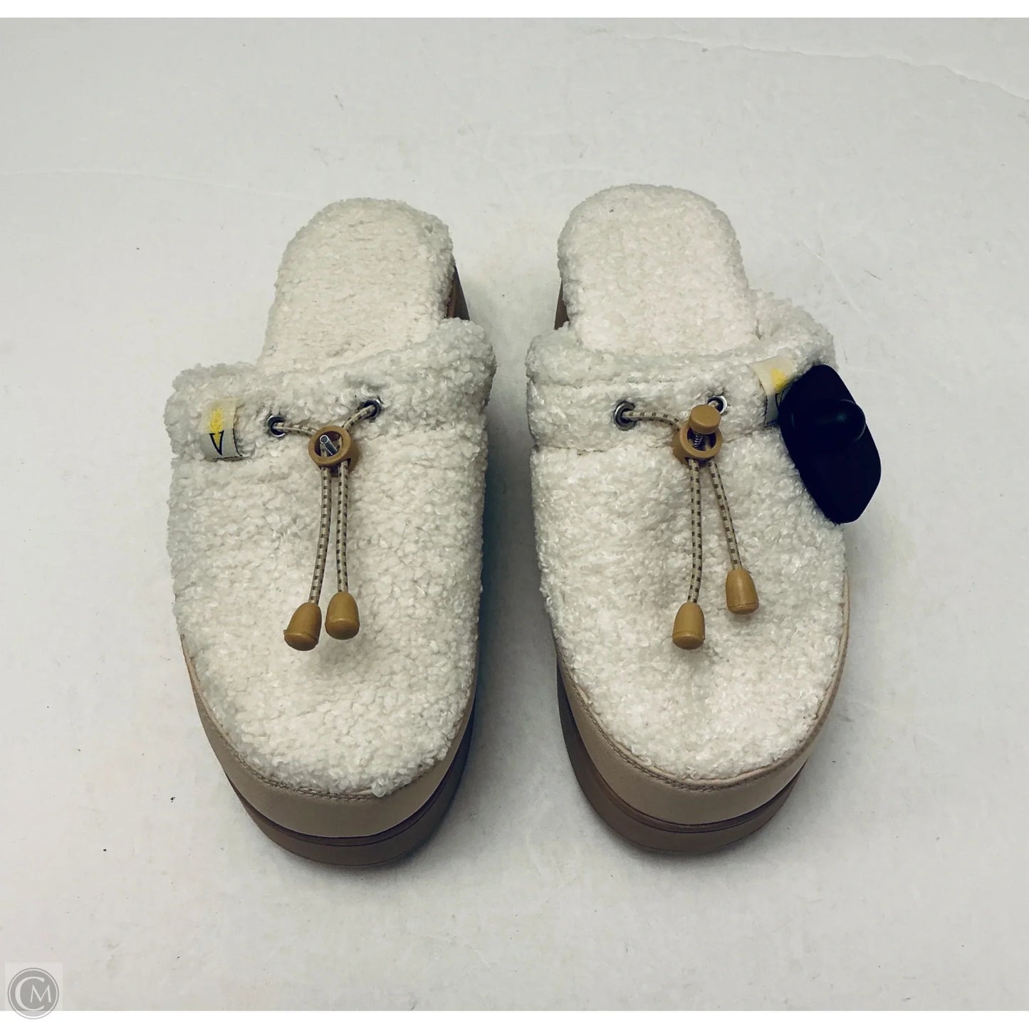 Shoes Heels Wedge By Volatile In White, Size: 6