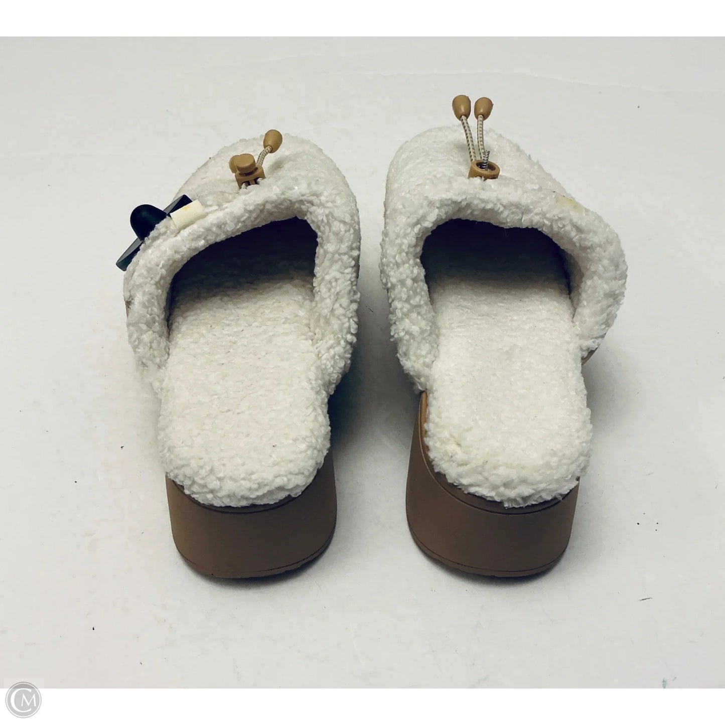 Shoes Heels Wedge By Volatile In White, Size: 6