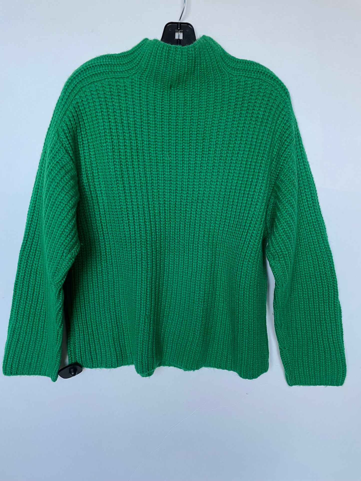 Sweater By Ann Taylor In Green, Size: L