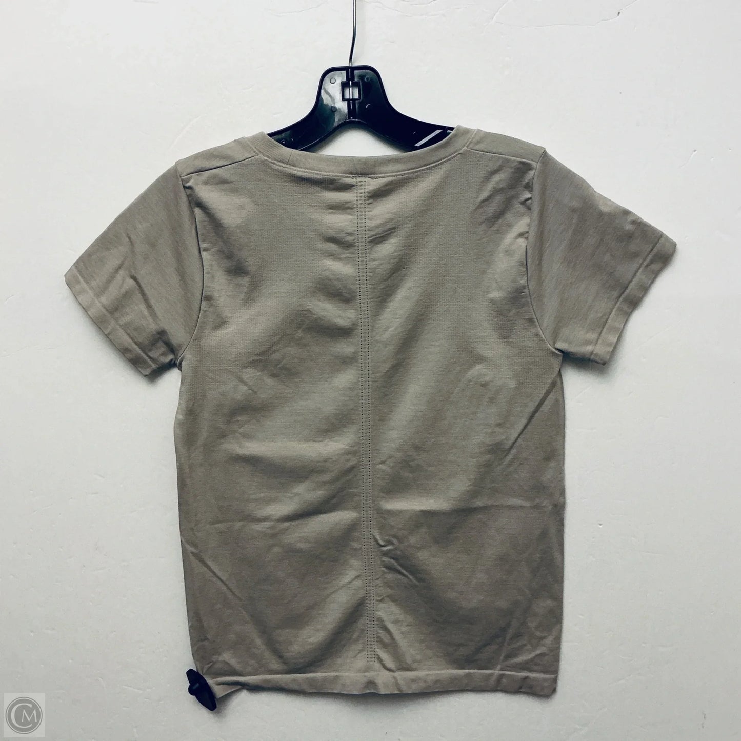 Top Short Sleeve Basic By Yogalicious In Brown, Size: M