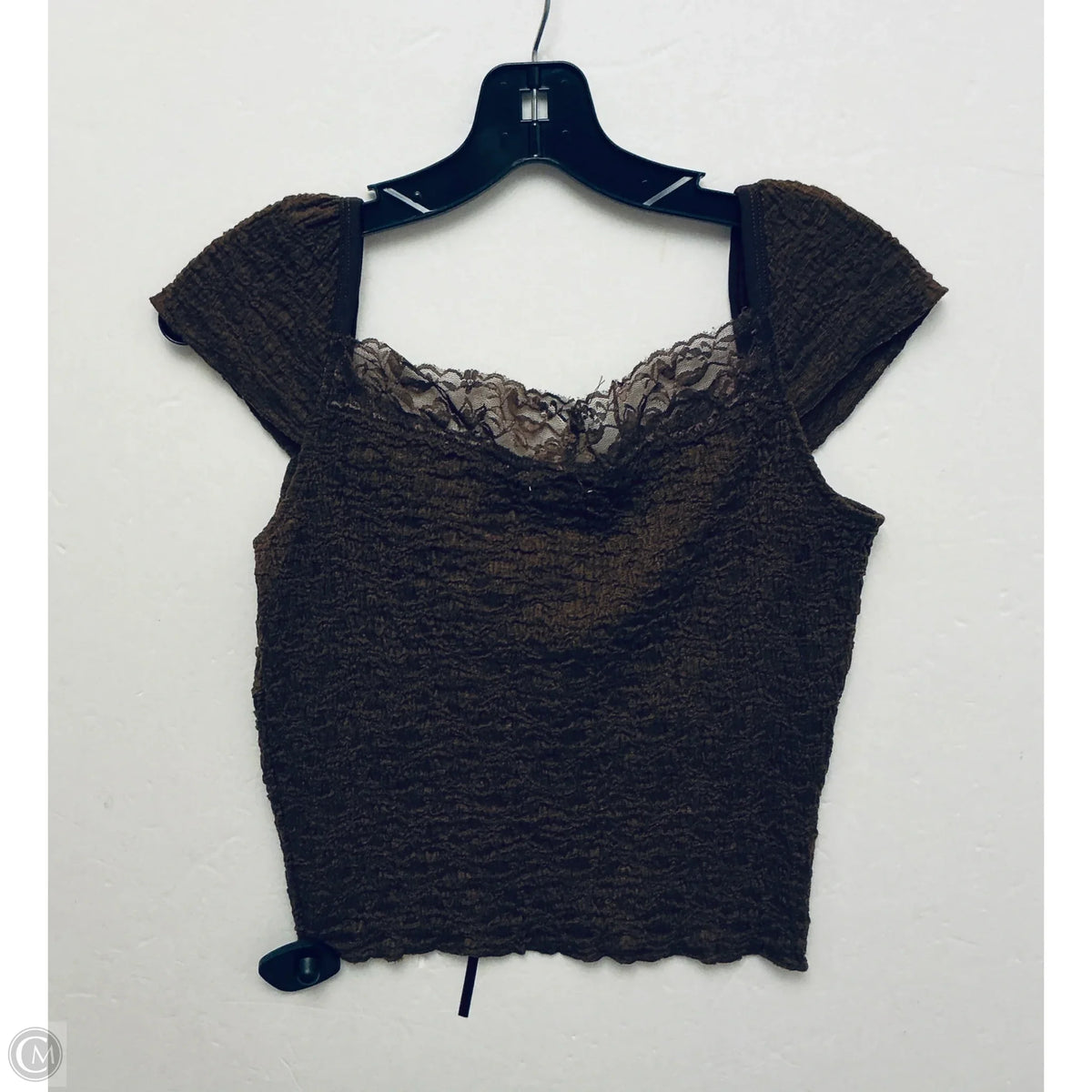 Top Sleeveless Basic By Earthbound In Brown, Size: S