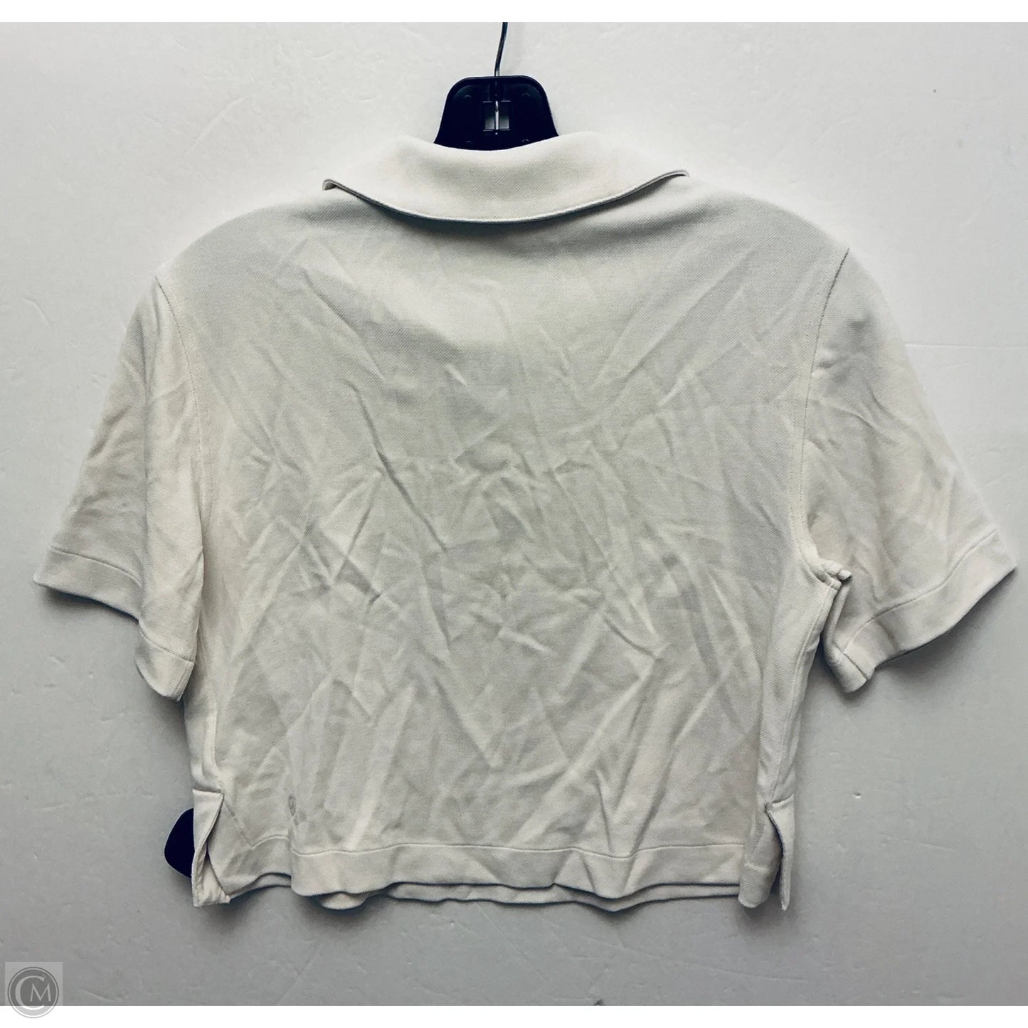 Top Short Sleeve By Lululemon In Cream, Size: Xxs