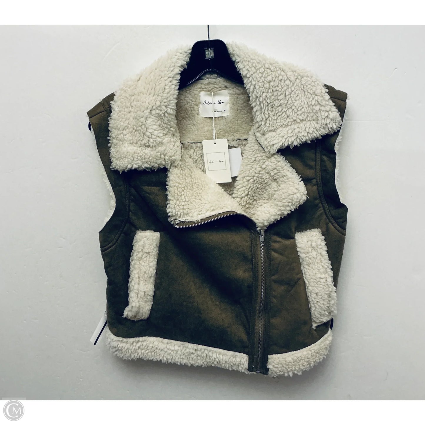 Vest Other By Active Usa In Brown, Size: M