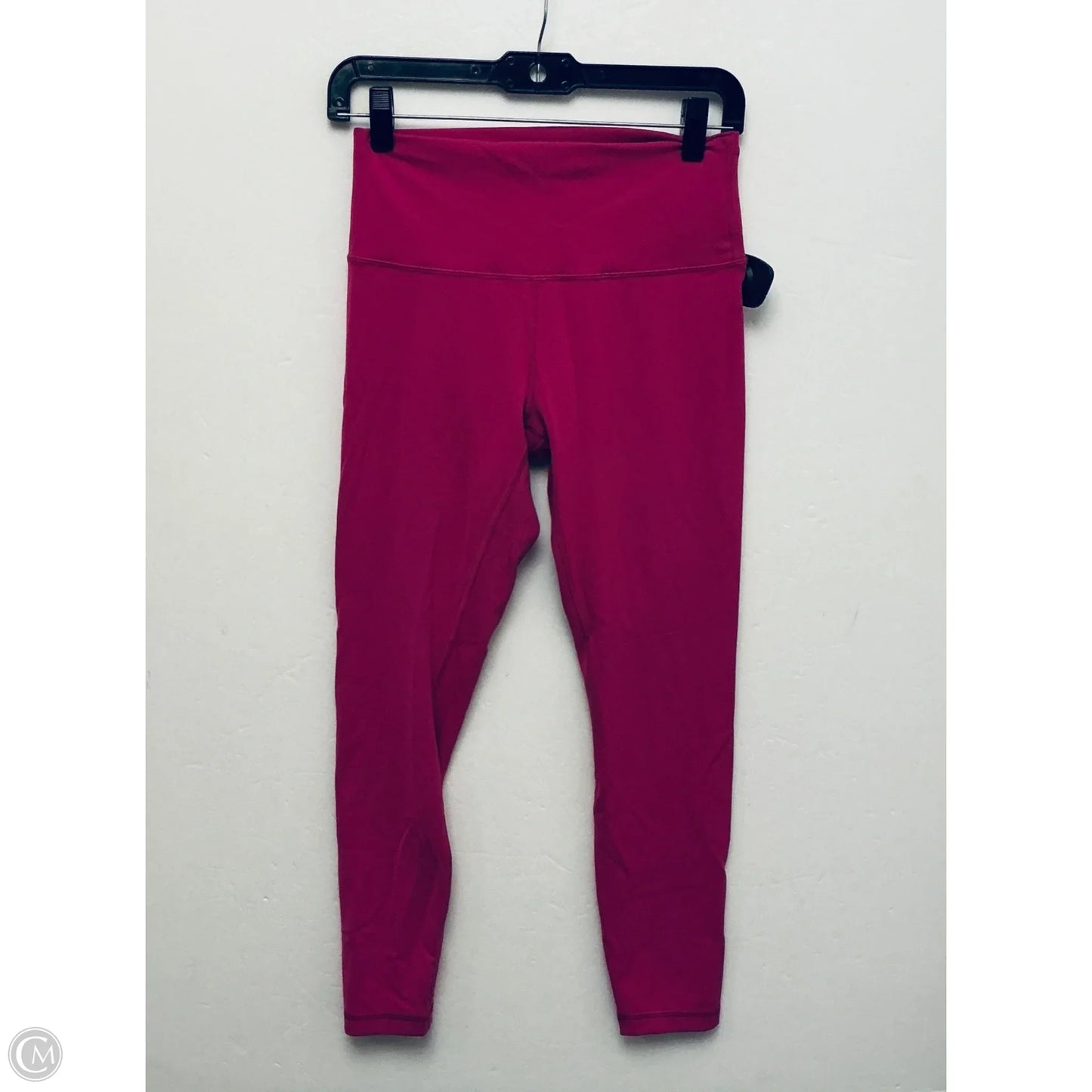 Athletic Leggings Capris By Lululemon In Pink, Size: L