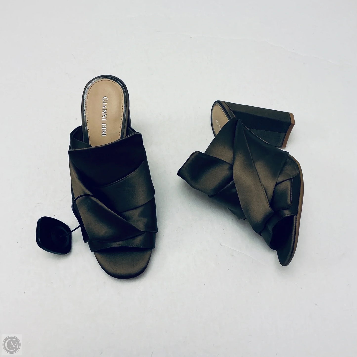 Sandals Heels Platform By Gianni Bini In Green, Size: 7.5