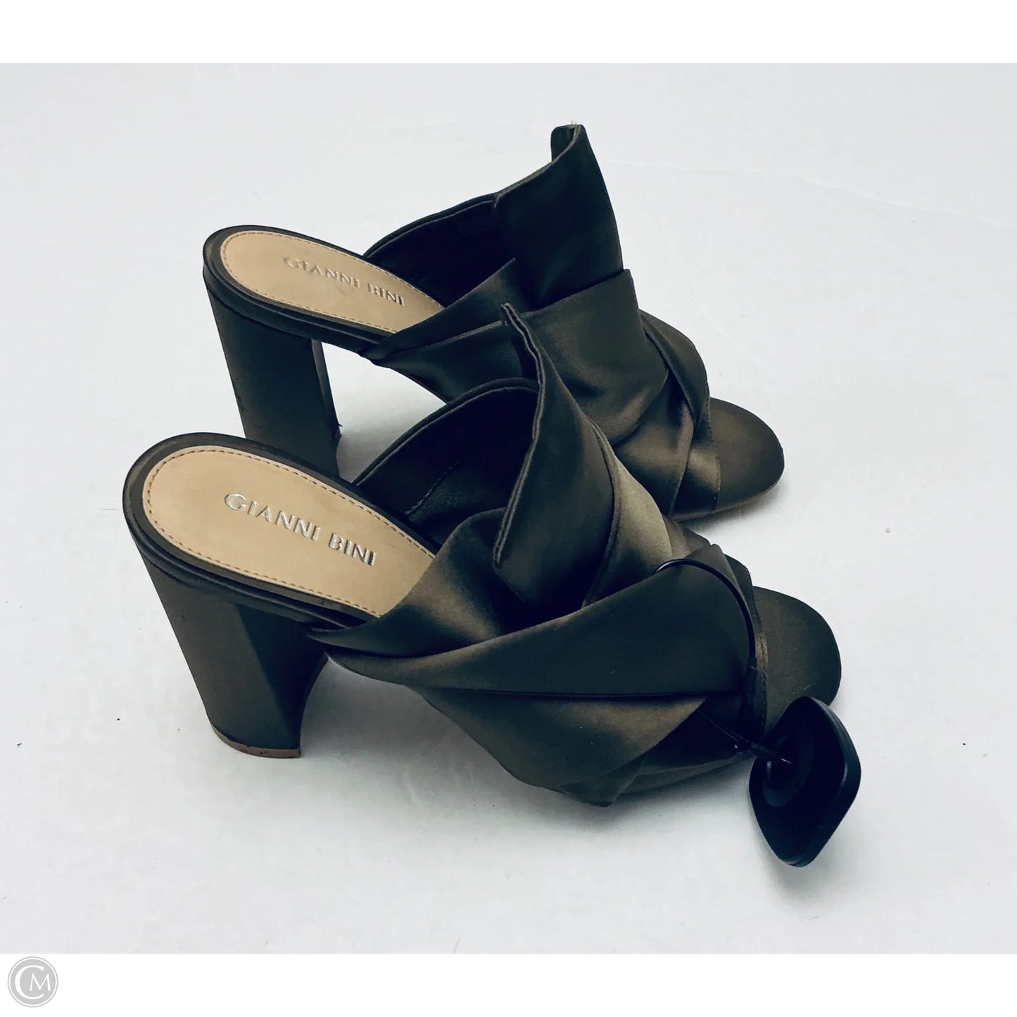 Sandals Heels Platform By Gianni Bini In Green, Size: 7.5