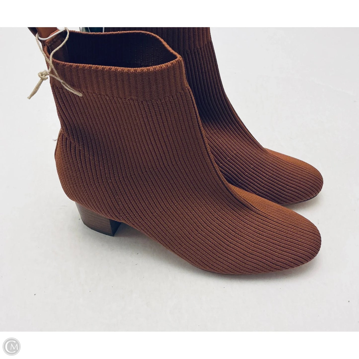 Boots Ankle Heels By Joie In Brown, Size: 9