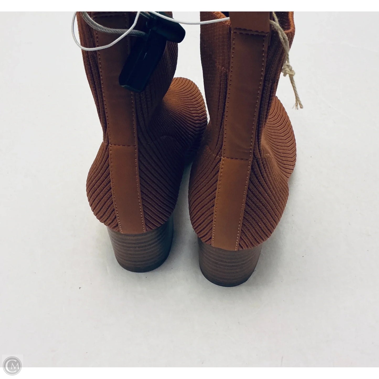 Boots Ankle Heels By Joie In Brown, Size: 9