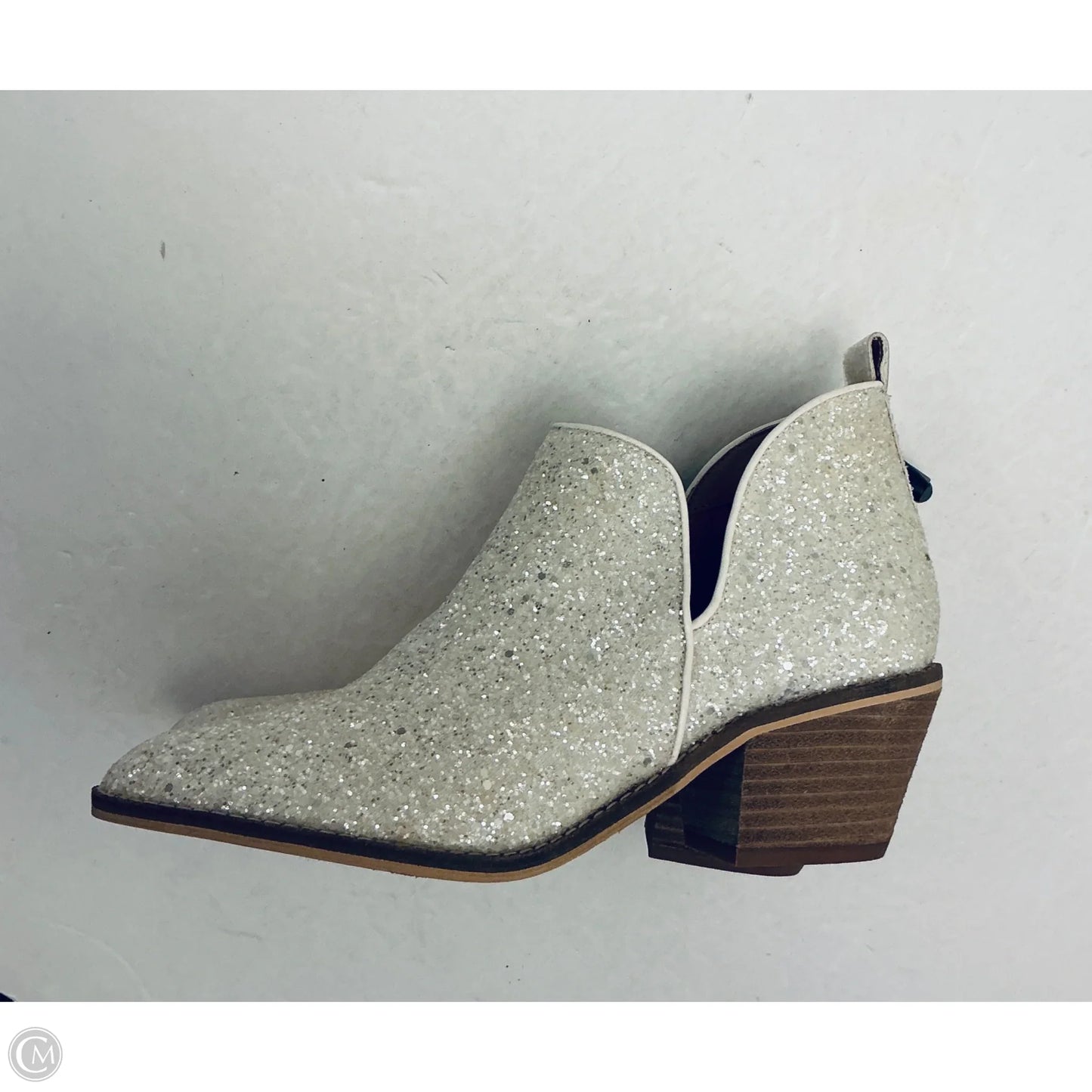 Boots Ankle Heels By Corkys In Cream, Size: 9
