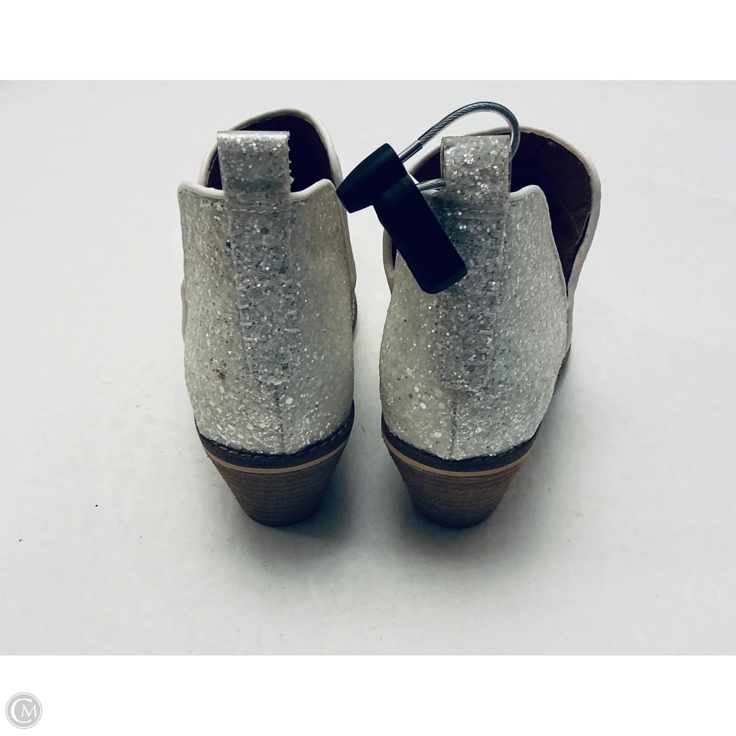 Boots Ankle Heels By Corkys In Cream, Size: 9