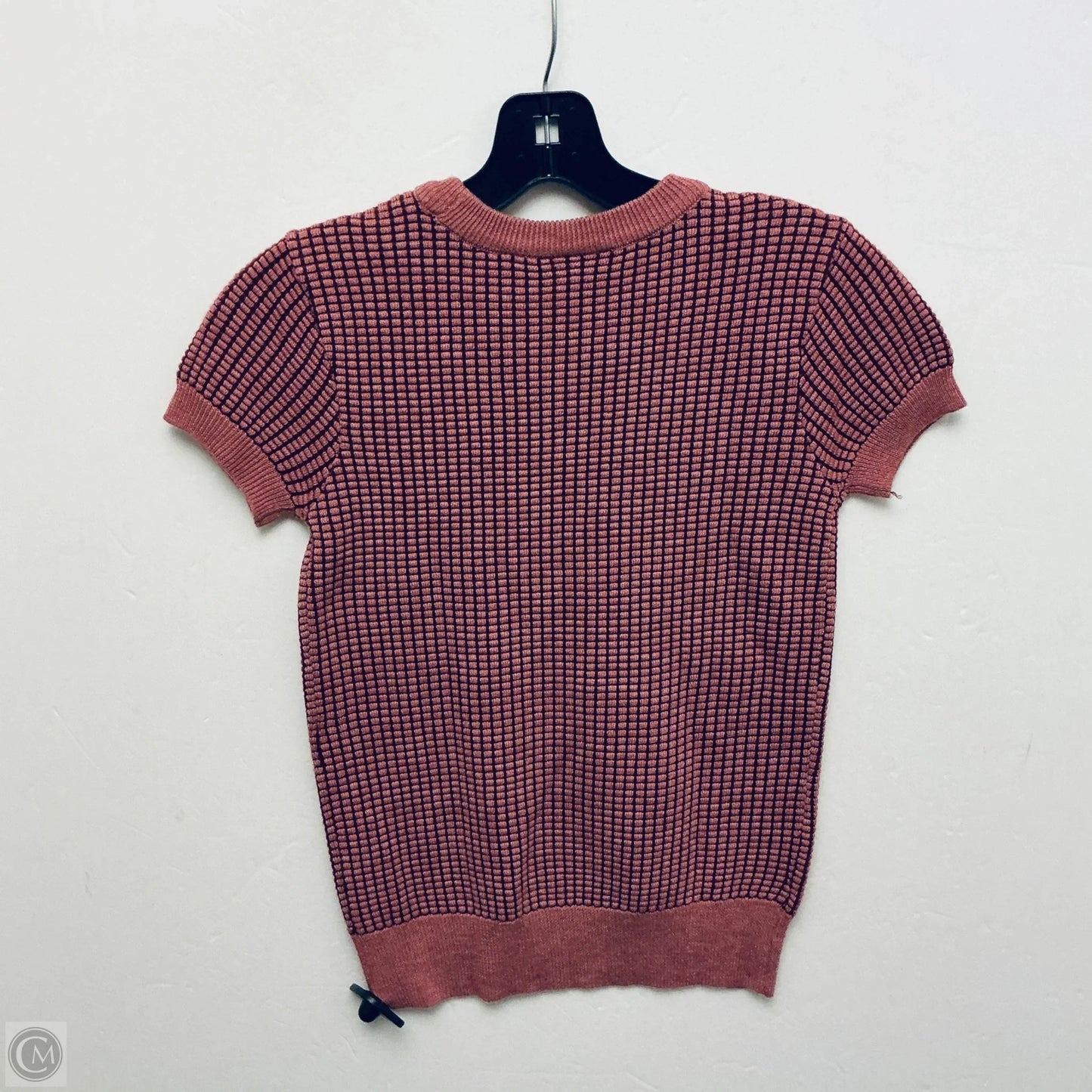 Top Short Sleeve Basic By Modcloth In Red, Size: Xxs