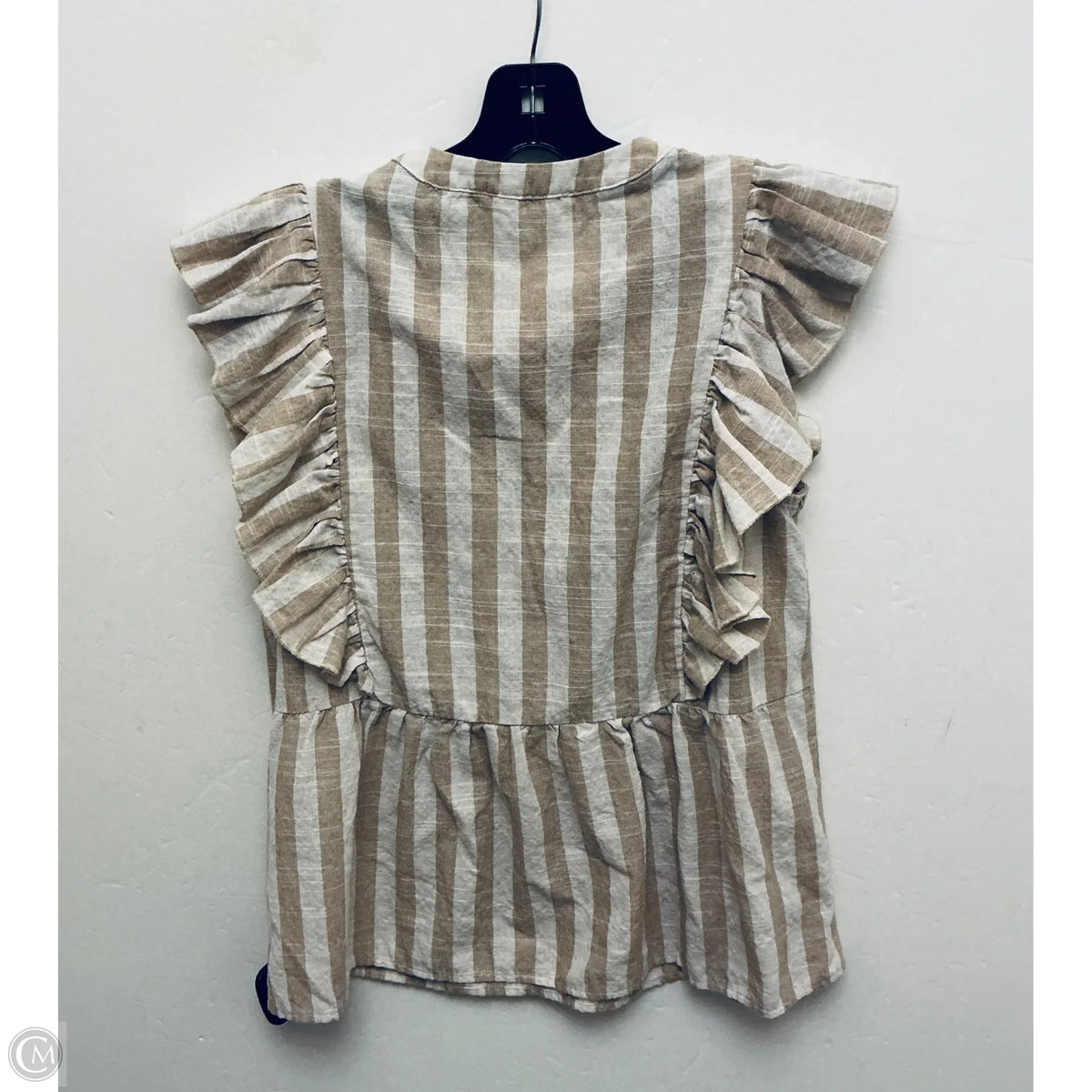 Top Sleeveless Basic By Savanna Jane In Brown, Size: M