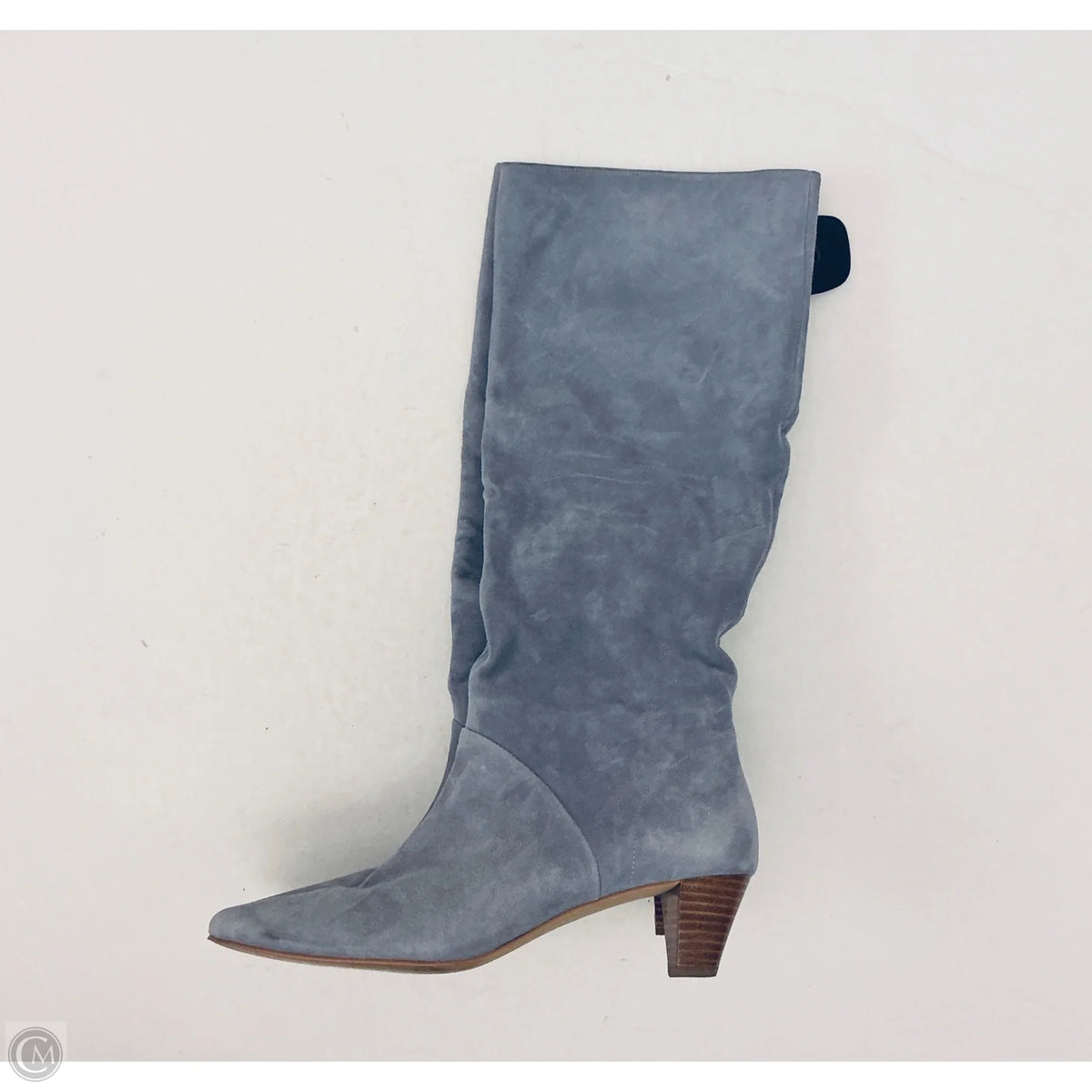Boots Knee Heels By Silent D Boots In Grey, Size: 9