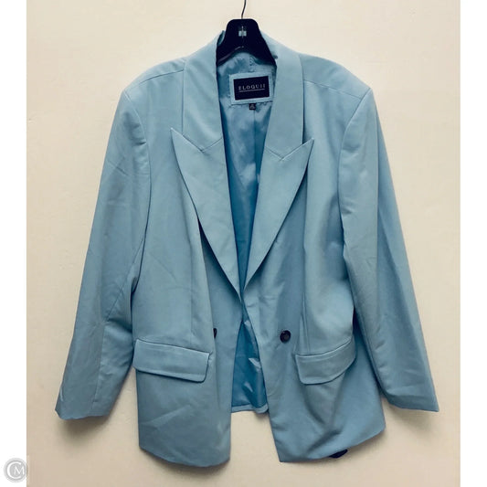 Blazer By Eloquii In Blue, Size: 20