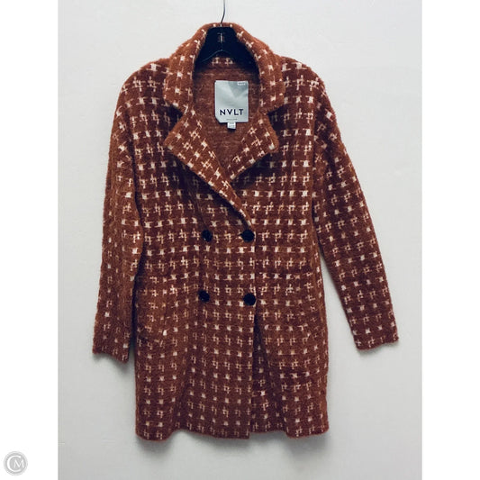 Jacket Fleece By Clothes Mentor In Orange, Size: Xs