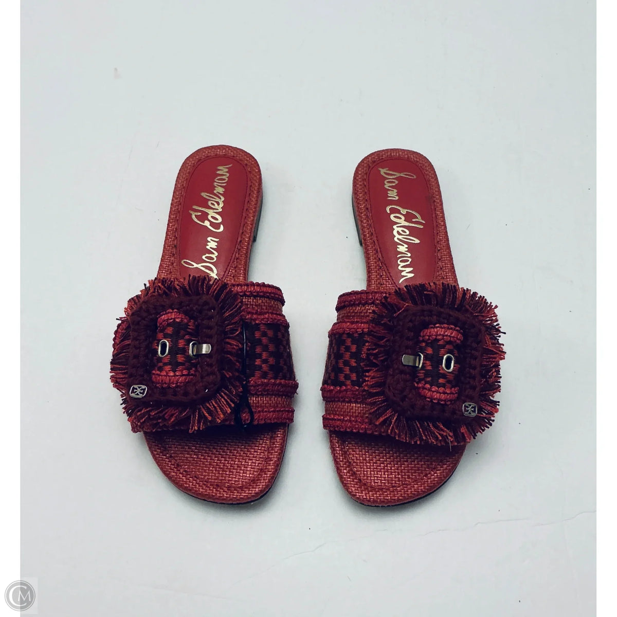 Sandals Flats By Sam Edelman In Red, Size: 6