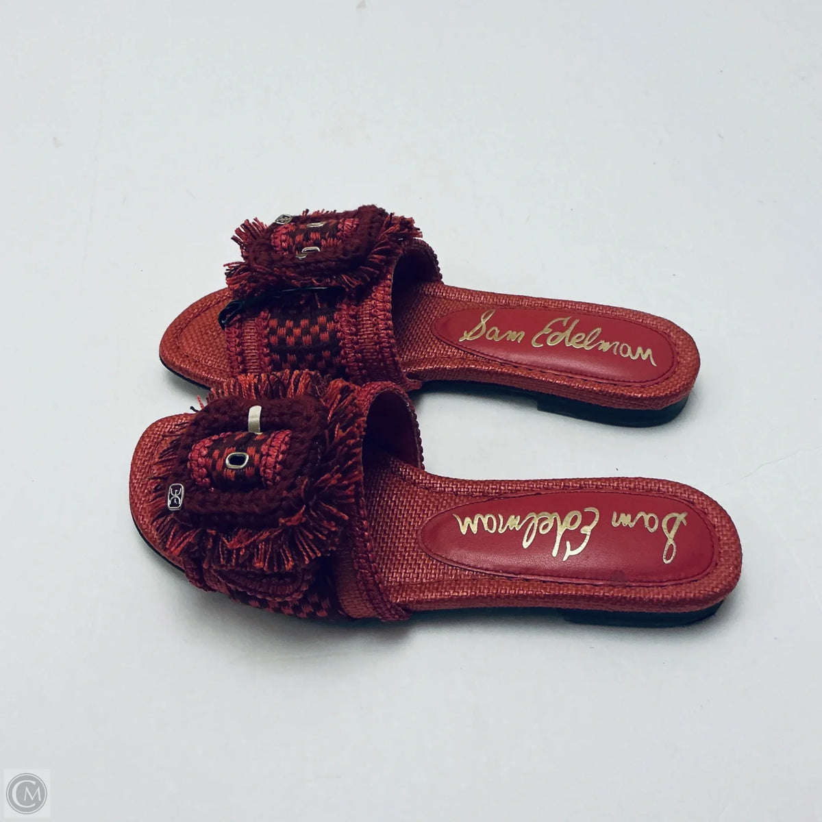 Sandals Flats By Sam Edelman In Red, Size: 6