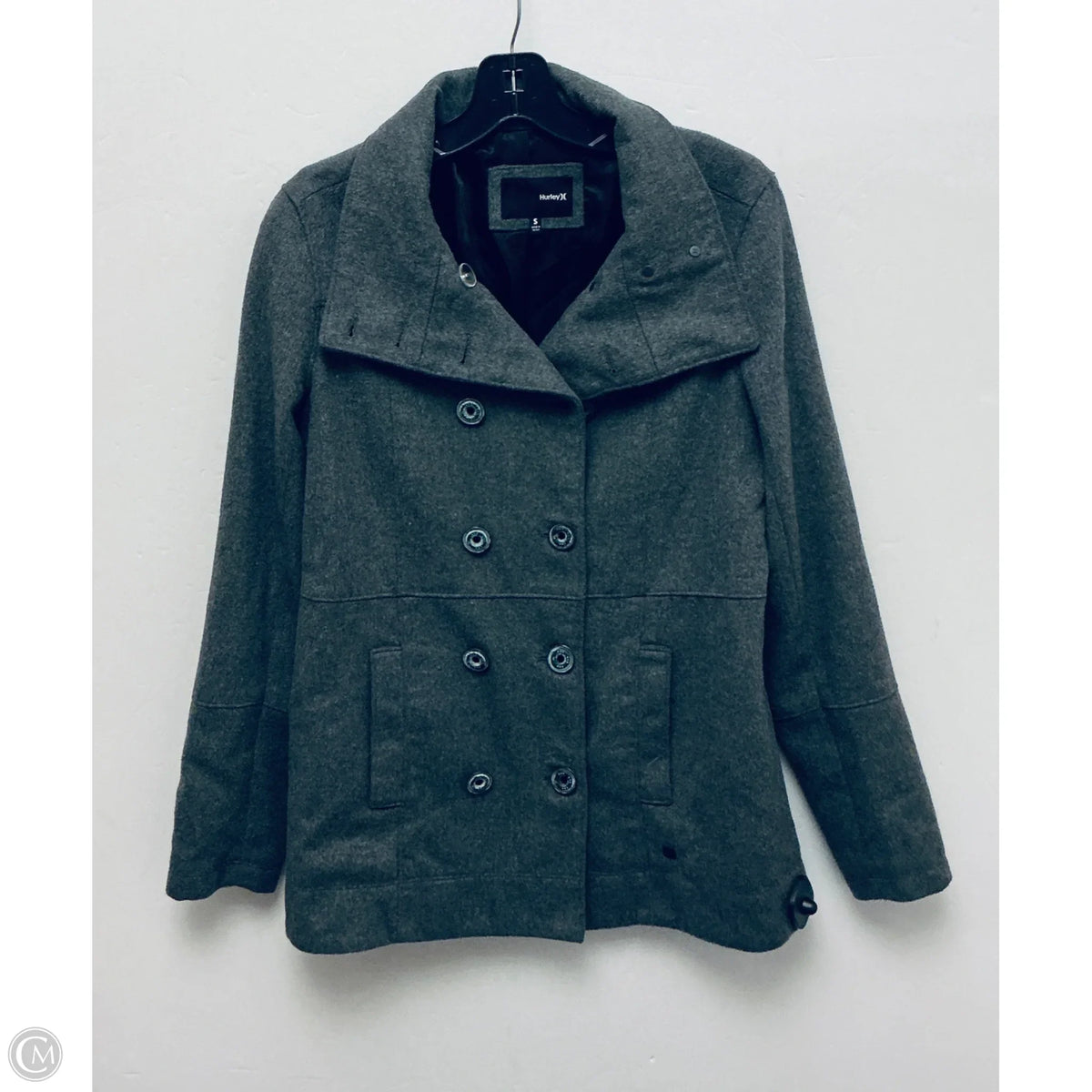 Jacket Other By Hurley In Grey, Size: S