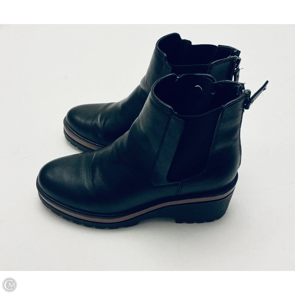 Boots Combat By Mia In Black, Size: 6.5