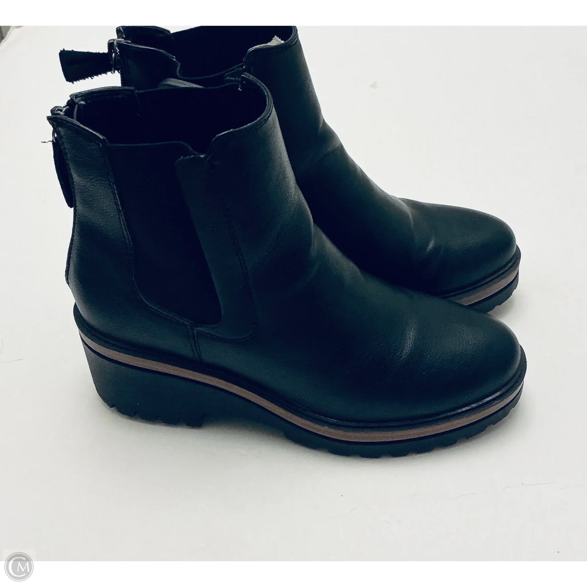 Boots Combat By Mia In Black, Size: 6.5