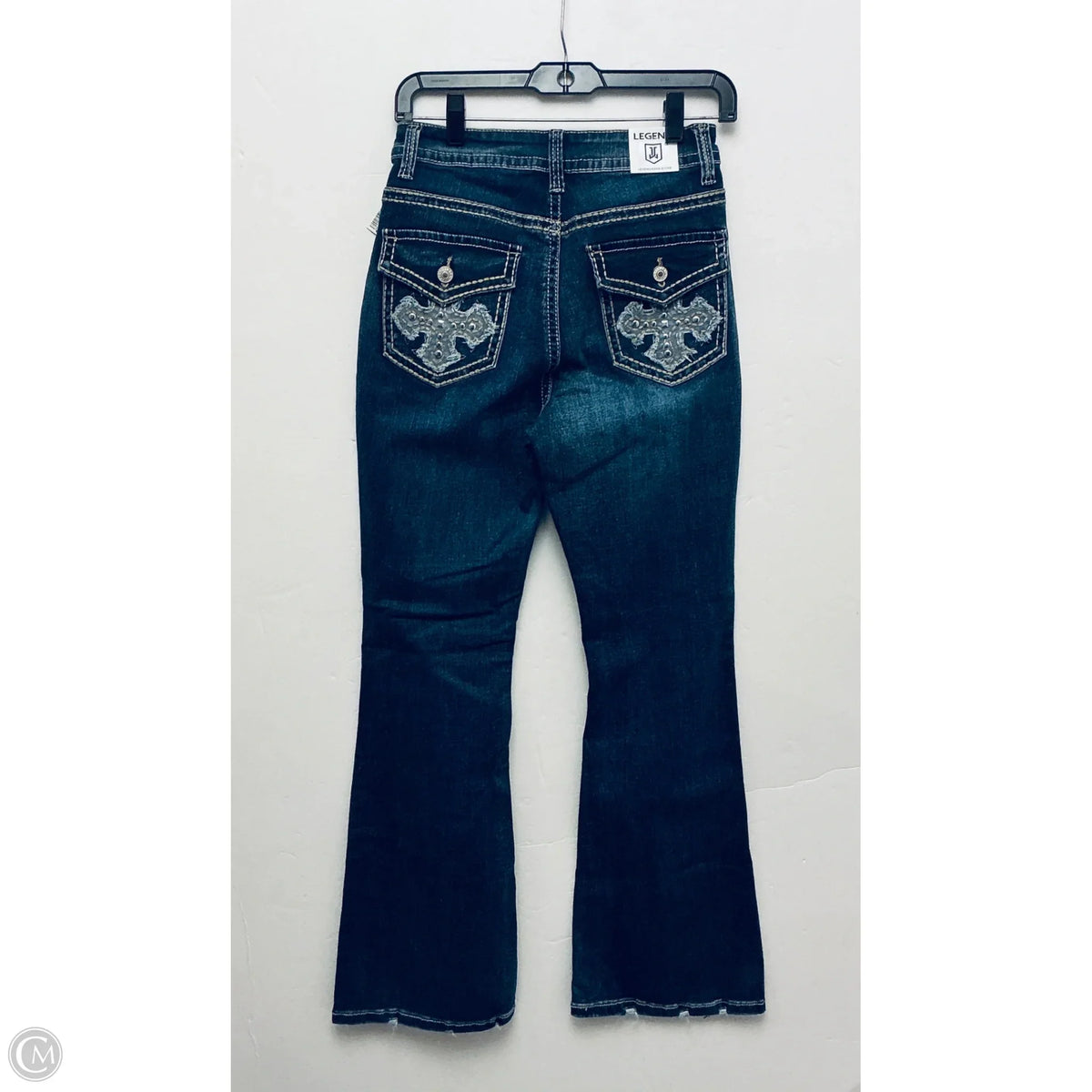 Jeans Straight By Legend In Blue Denim, Size: 10