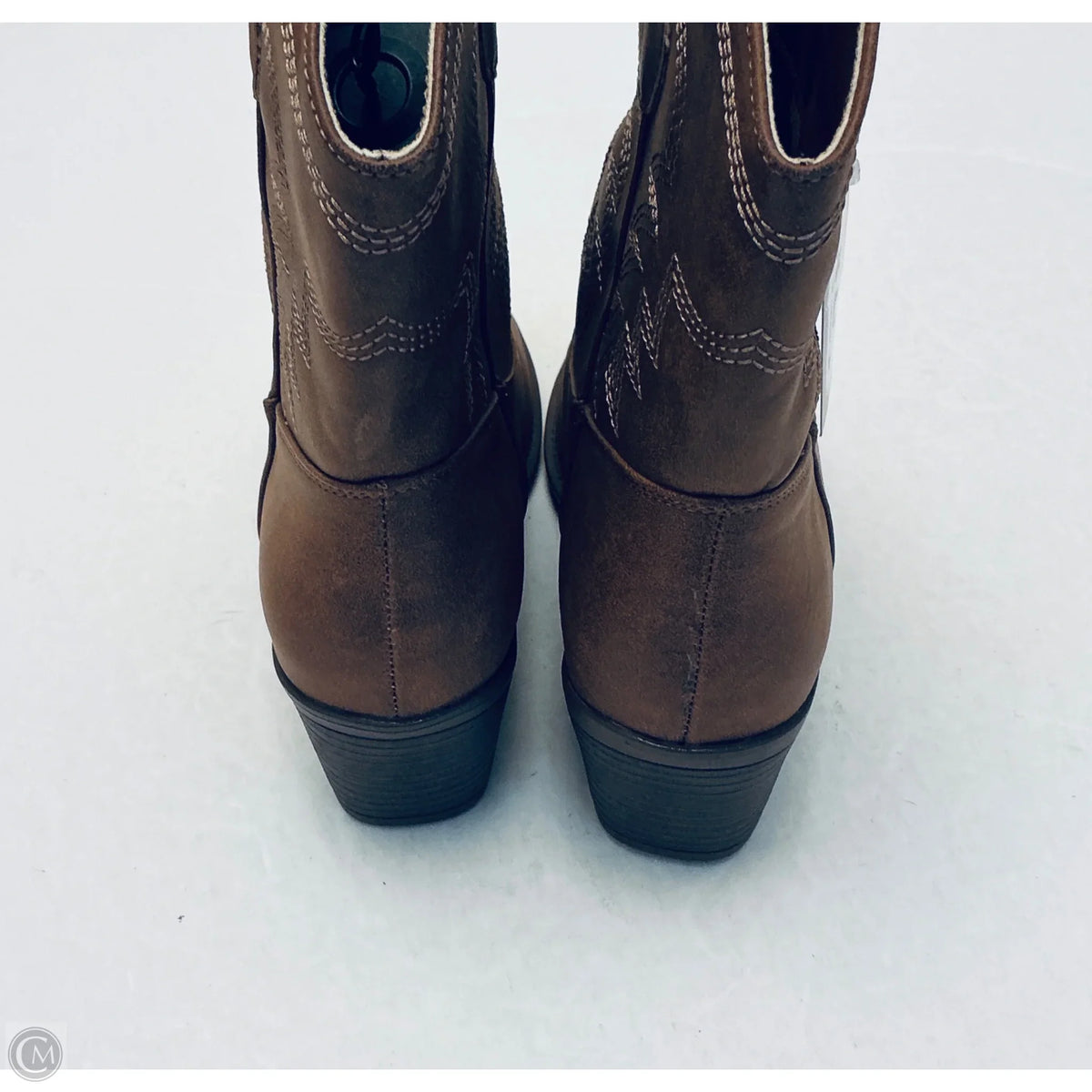 Boots Western By Cme In Brown, Size: 7.5