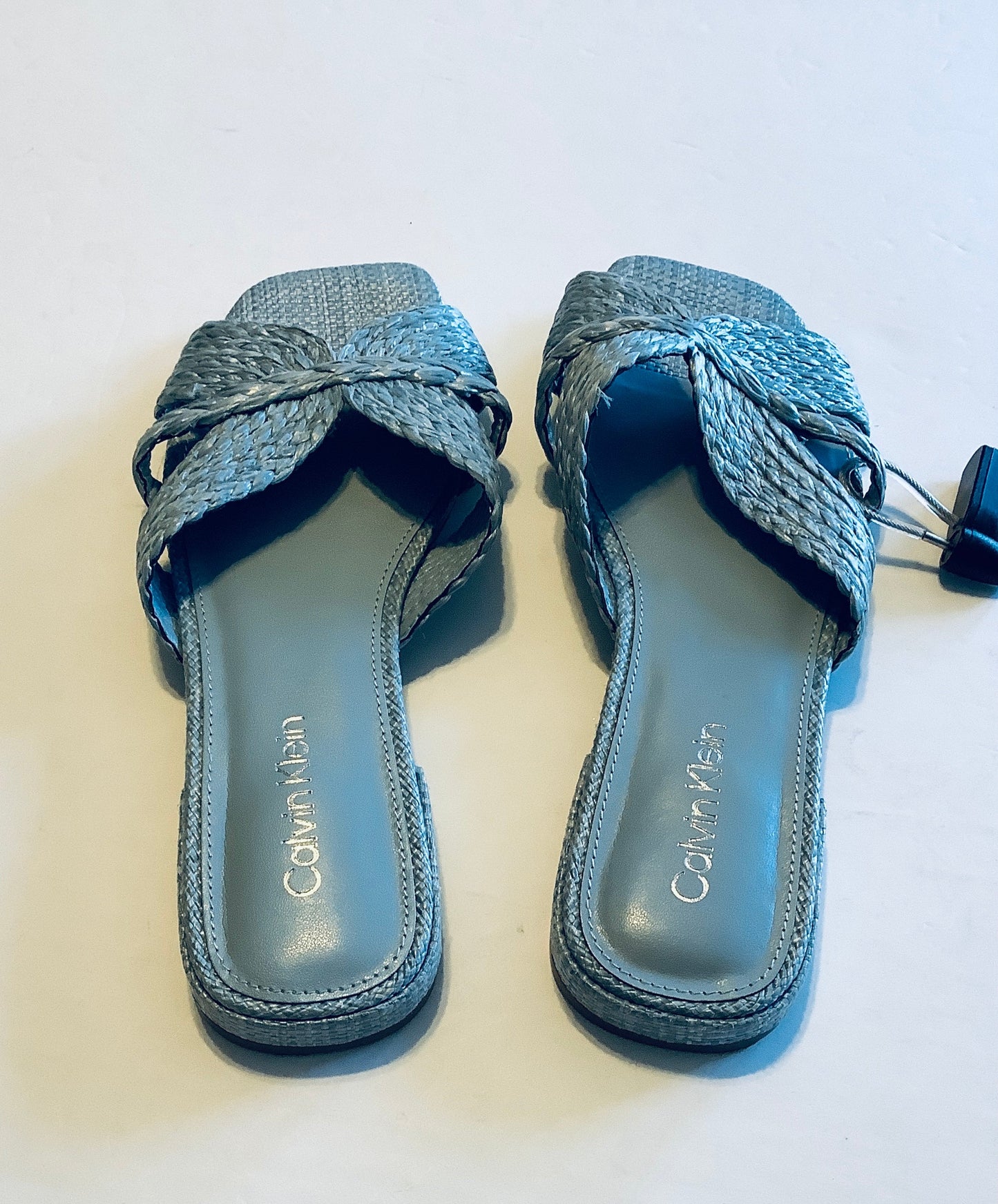 Shoes Flats By Calvin Klein In Blue, Size: 7