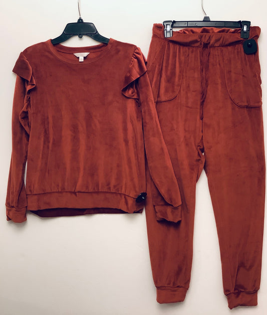 Pants Set 2pc By Lc Lauren Conrad In Red, Size: M