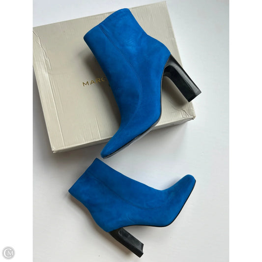 Boots Ankle Heels By Mark Fisher In Blue, Size: 6