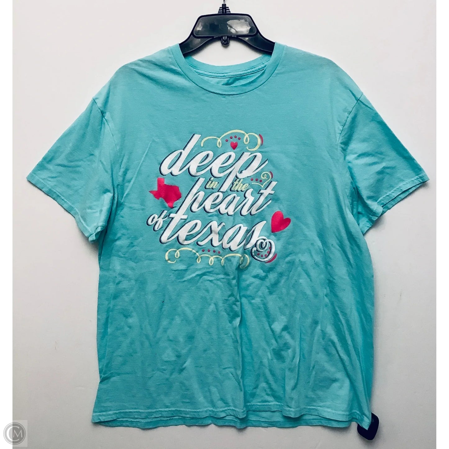 Top Short Sleeve Basic By Cmc In Green, Size: L