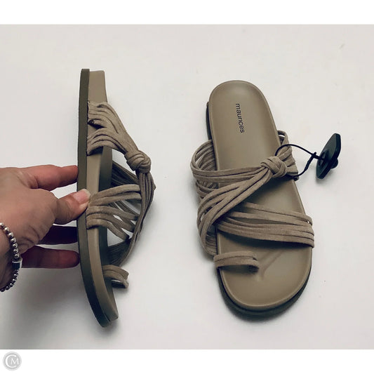 Sandals Flats By Maurices In Brown, Size: 9