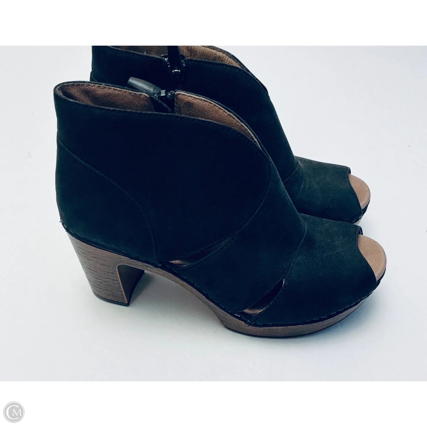 Boots Ankle Heels By Dansko In Black, Size: 6