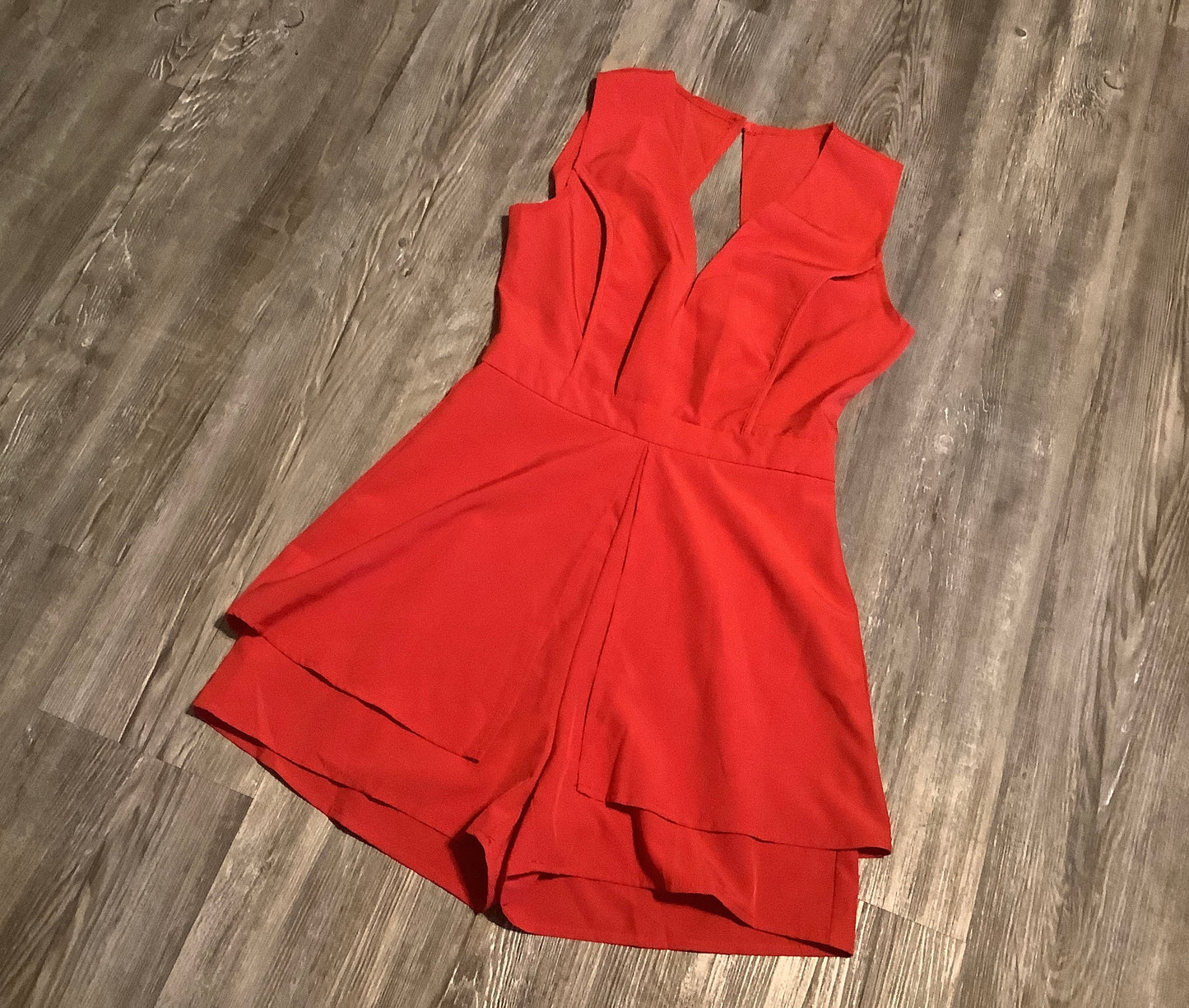 Romper By Clothes Mentor In Red, Size: Xs