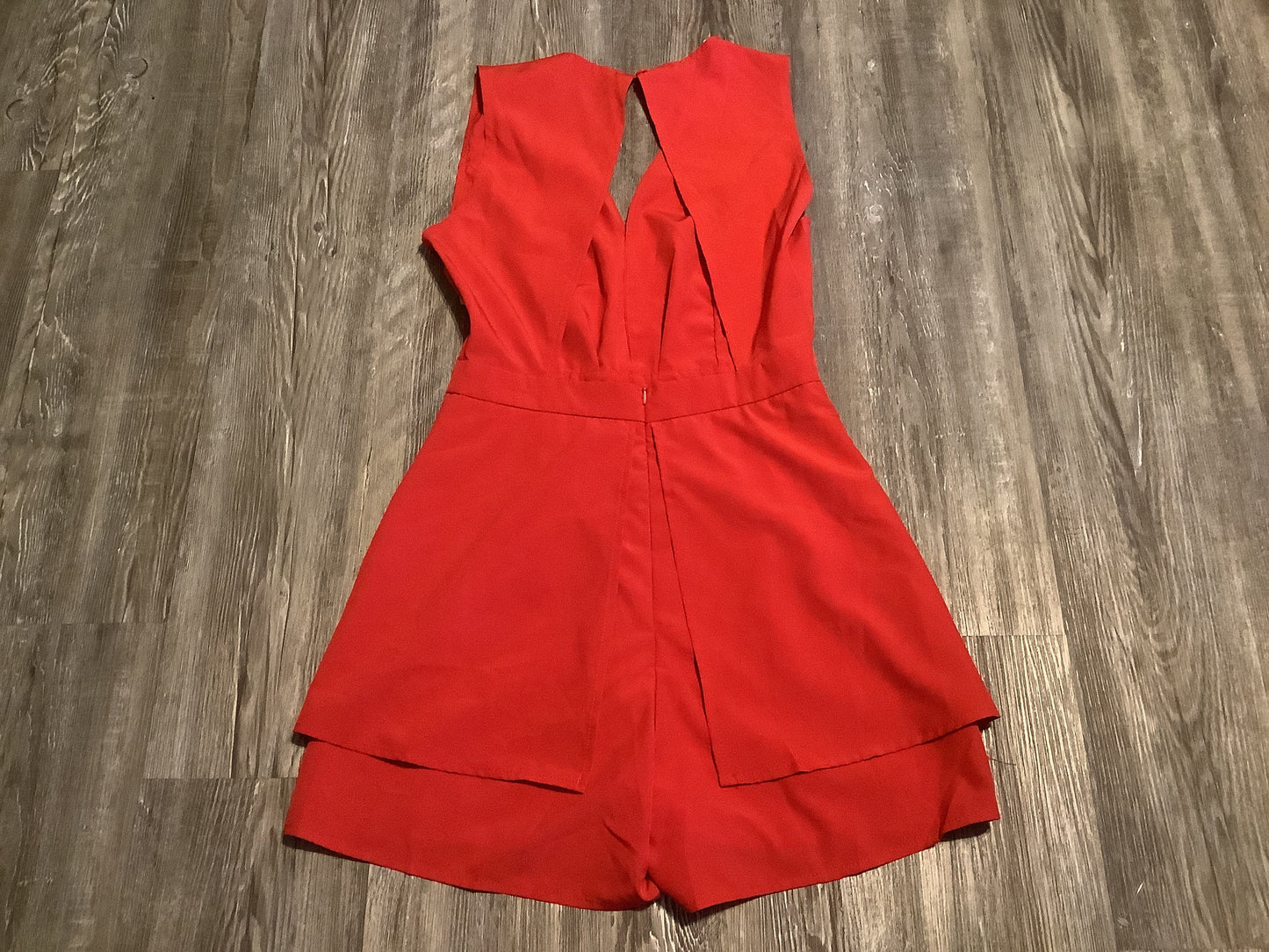 Romper By Clothes Mentor In Red, Size: Xs