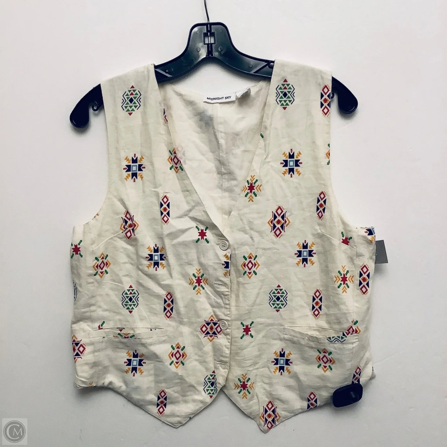 Pants Set 2pc By Cme In Cream, Size: L