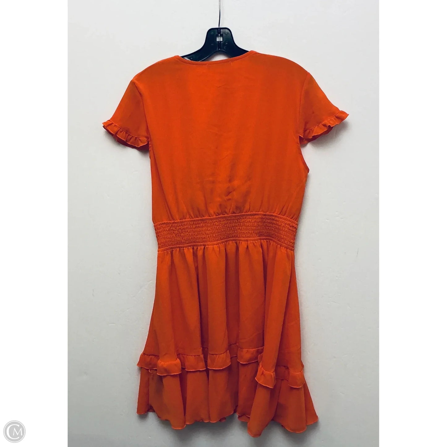 Dress Casual Short By Prettygarden In Orange, Size: L