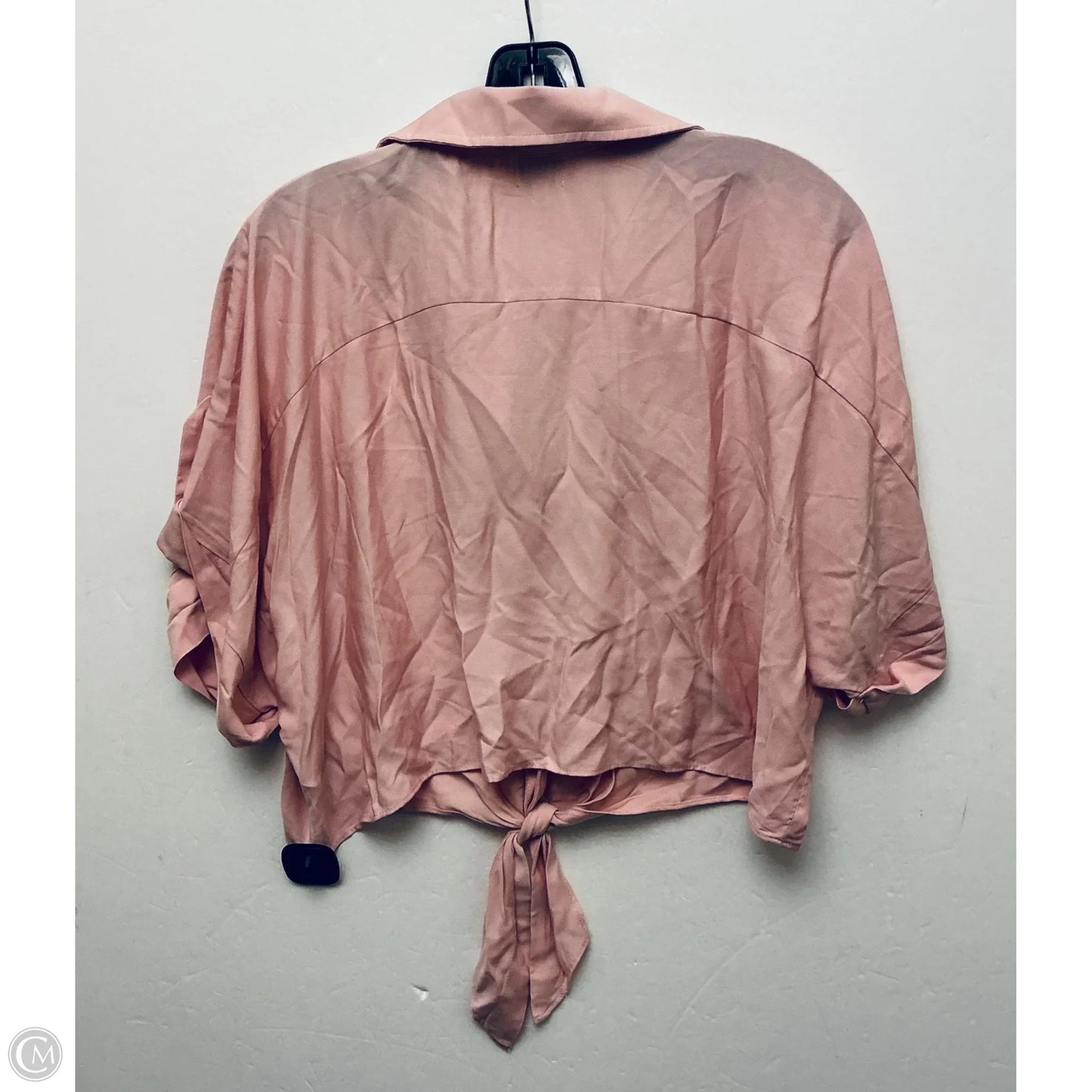 Top Short Sleeve By Blue Rain In Pink, Size: Xl