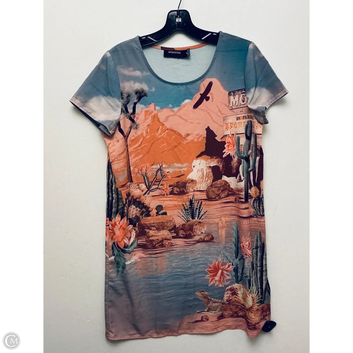 Dress Casual Short By Minkpink In Blue, Size: Xs