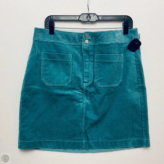 Skirt Mini & Short By Loft In Green, Size: 10