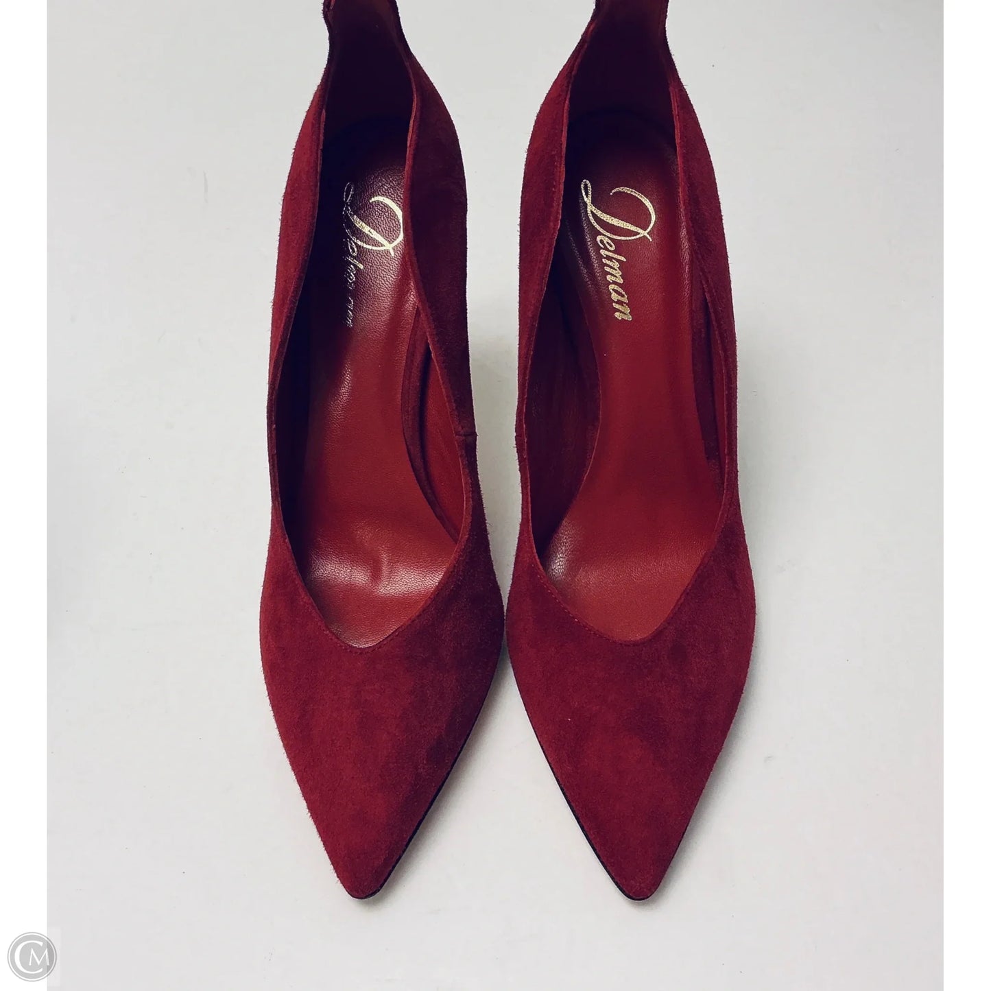Shoes Heels Stiletto By Delman In Red, Size: 8