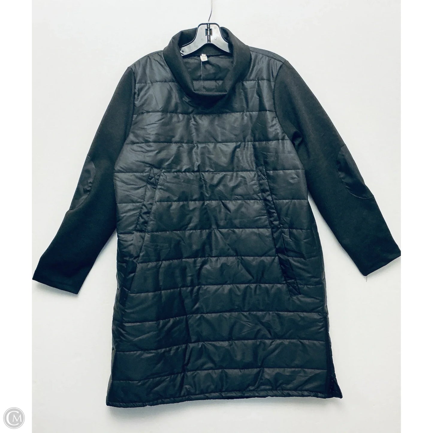 Jacket Puffer & Quilted By Cmc In Grey, Size: 2x
