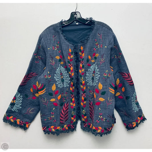 Jacket Other By Cme In Blue, Size: Xxl