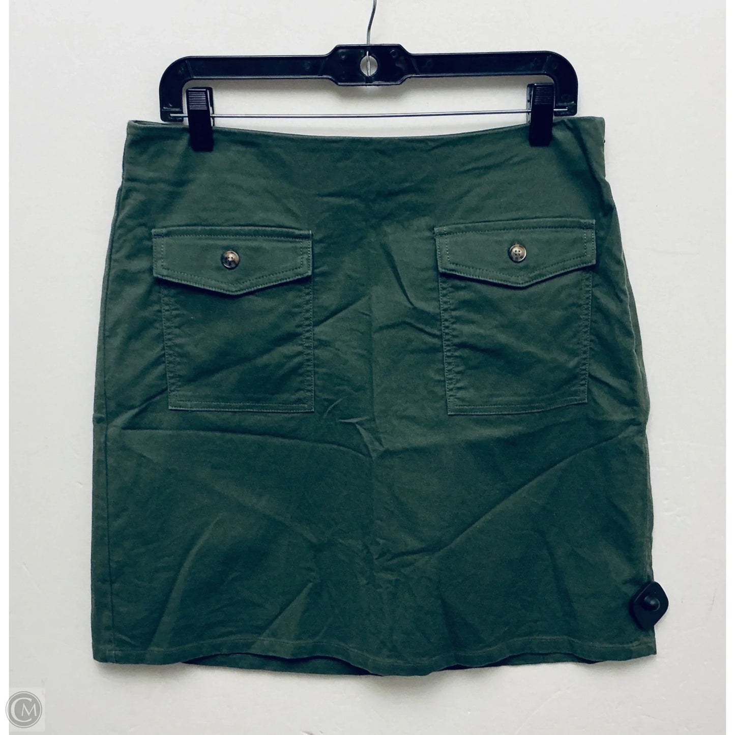 Skirt Mini & Short By Loft In Green, Size: 10