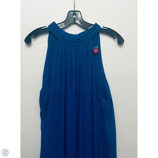 Jumpsuit Party Long By Vince Camuto In Blue, Size: L