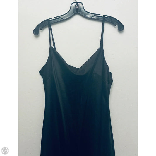 Dress Party Midi By Express In Black, Size: L
