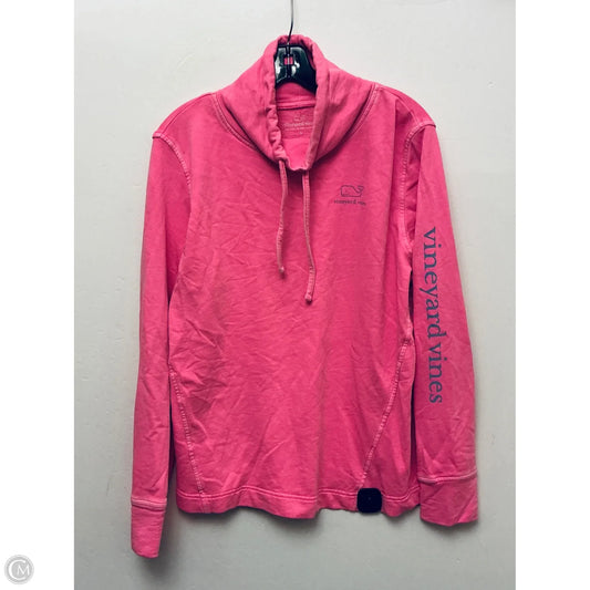 Sweater By Vineyard Vines In Pink, Size: L