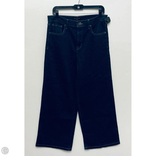 Jeans Wide Leg By Banana Republic In Blue Denim, Size: 12